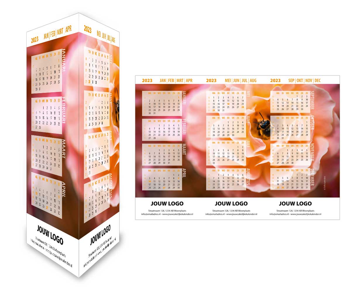 Driehoeksbureaukalender 2023